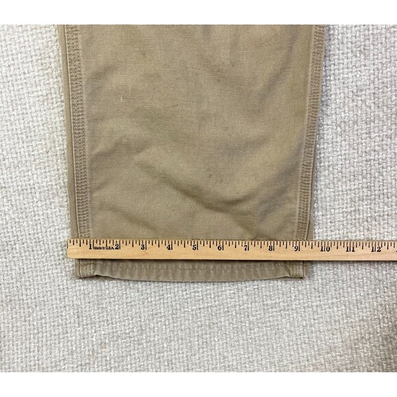 Carhartt FR Pants Men's 36x30 (Fits 35x29) Beige Cargo Flame Resistant FRB240 - Picture 12 of 14